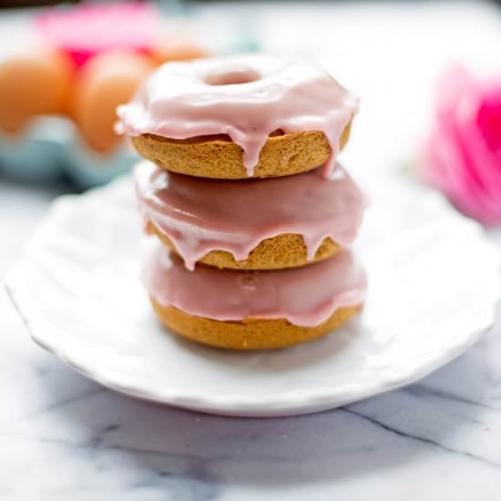 Gluten Free Baked Vanilla Doughnuts