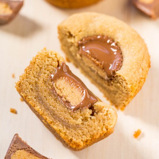 Peanut Butter Cup Cookie Cups