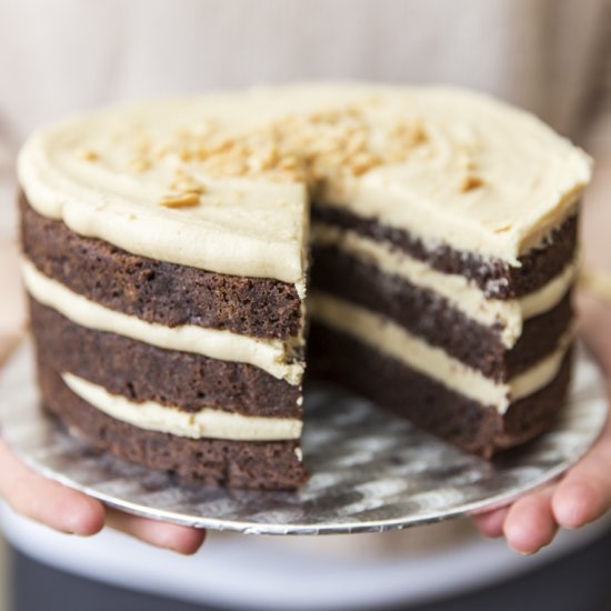 Chocolate Peanut Butter Cake