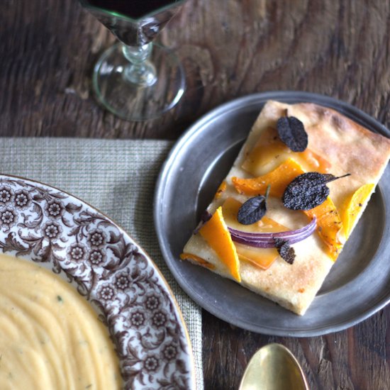 Roasted Squash Flatbread