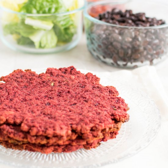 Paleo Beetroot Tortilla