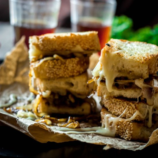 French Onion Grilled Cheese