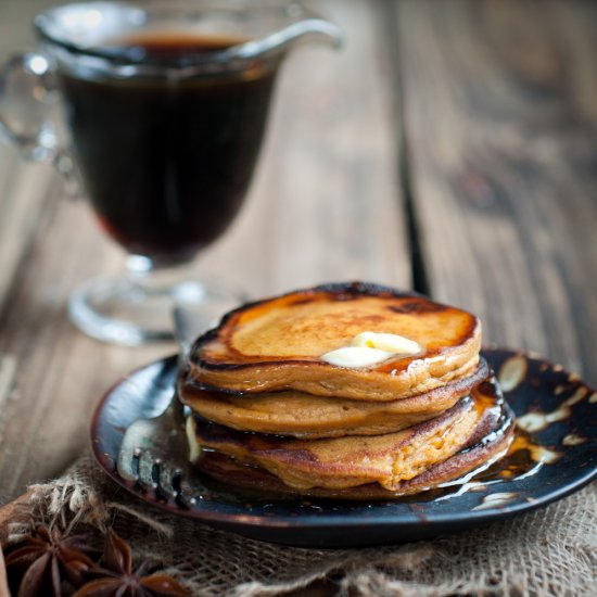 Sweet Potato Pancakes