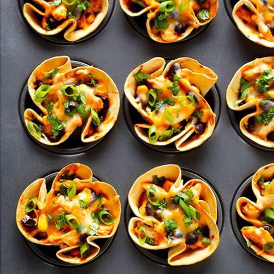 Easy Enchilada Cups