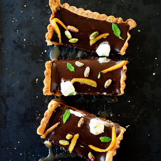 Chocolate Caramel Tart