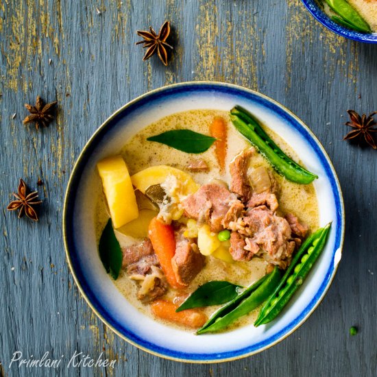 Coconut Curry Meets Veal Stew