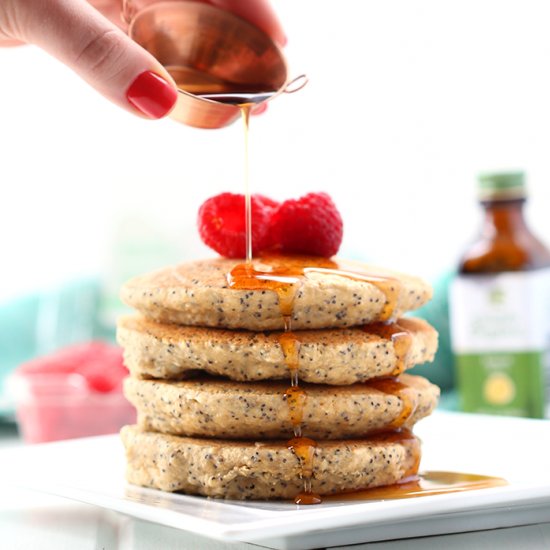 Lemon Poppyseed Pancakes