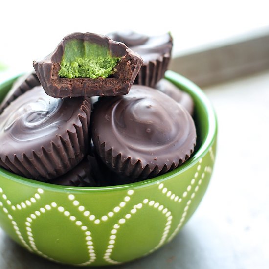 Matcha Coconut Butter Cups