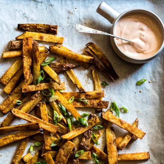 Crispy Baked French Fries