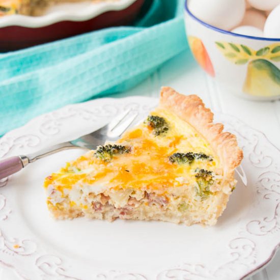 Easy Homemade Quiche