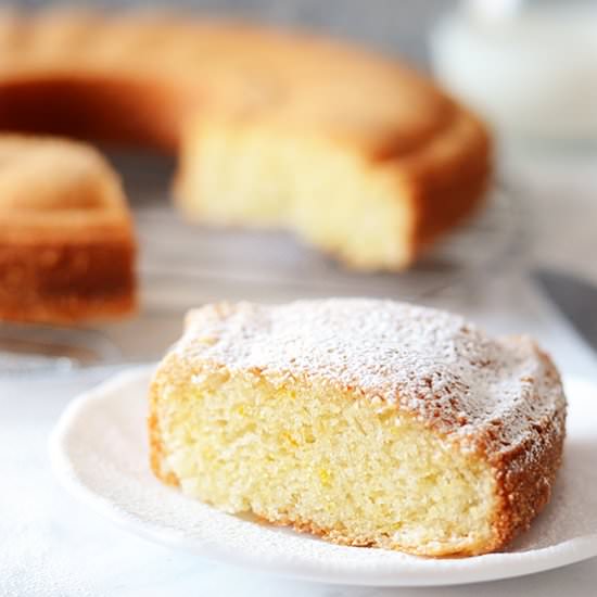 Eggless Sponge Cake