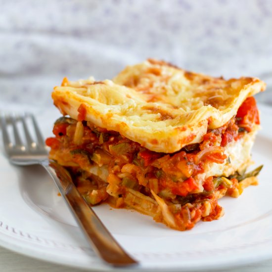 Hearty Vegetable Lasagne