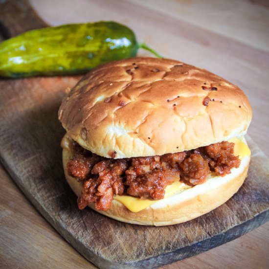 Vegetarian Sloppy Joes