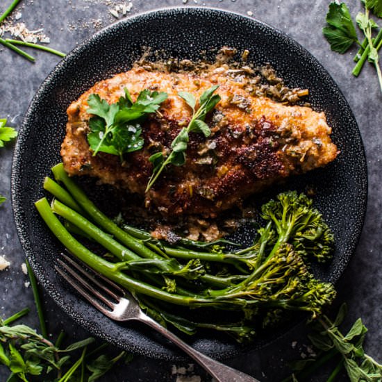 Parmesan Crusted Chicken Breasts