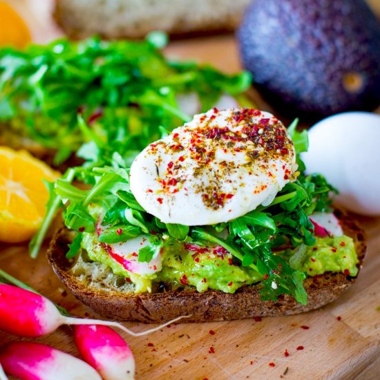 Avocado Egg Toast