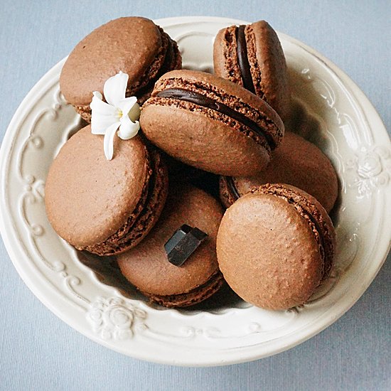 Chocolate Macarons