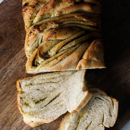 Braided Pesto Bread