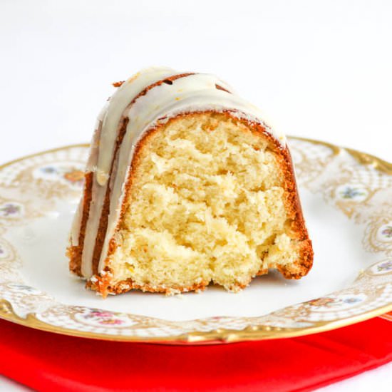 Orange Coconut Bundt Cake