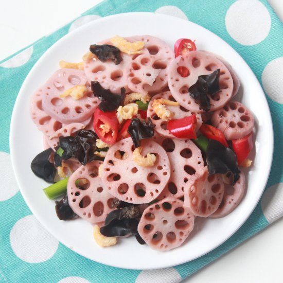 Chinese Lotus Root Salad