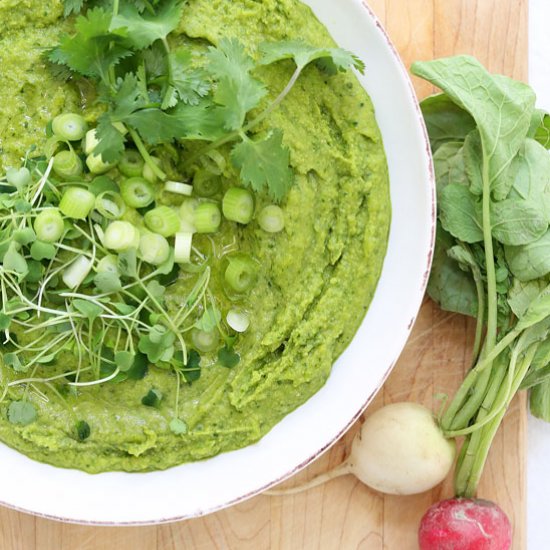 Spinach Hummus