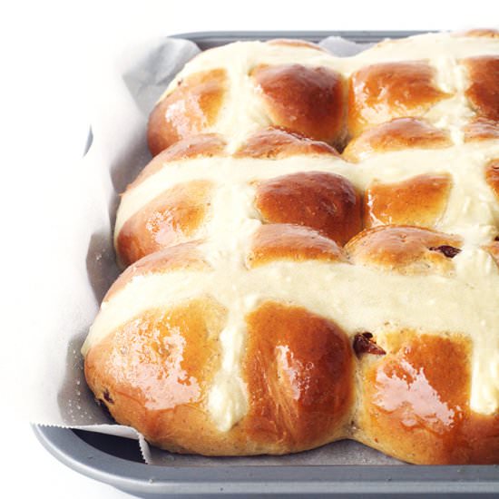 Homemade Hot Cross Buns