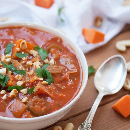 Peanut and Sweet Potato Stew