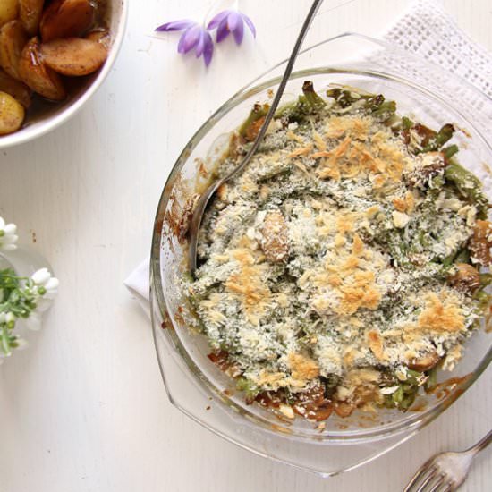 Healthy Green Bean Casserole