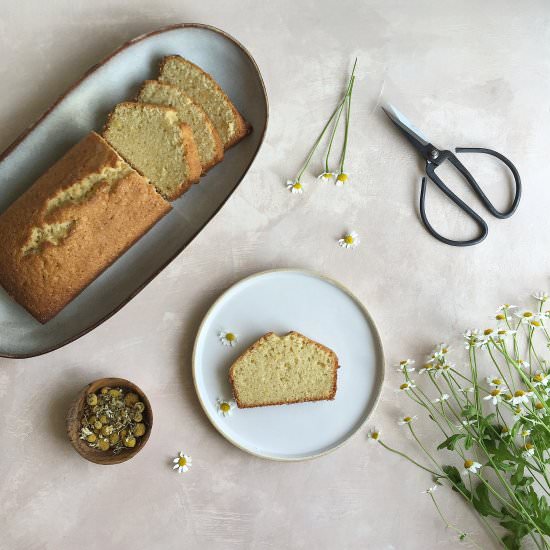 Chamomile & Lemon Loaf Cake