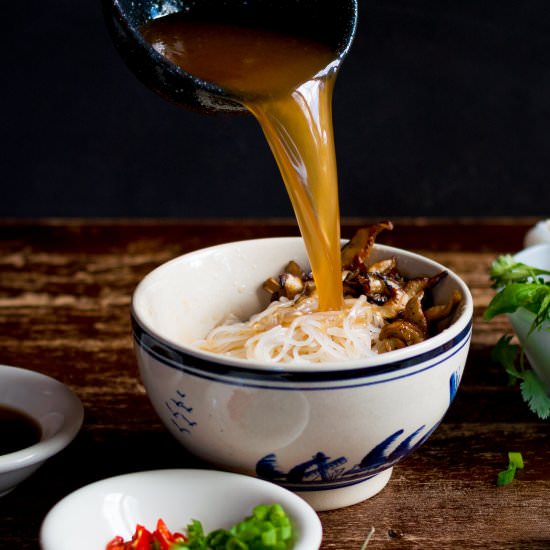 Shiitake Mushroom Pho