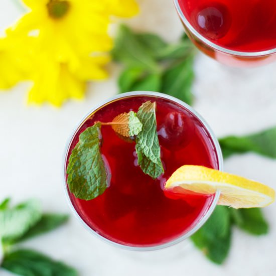 Cherry Mint Lemonade