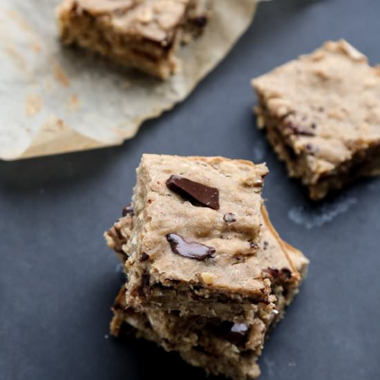 Peanut Butter Banana Oatmeal Bars