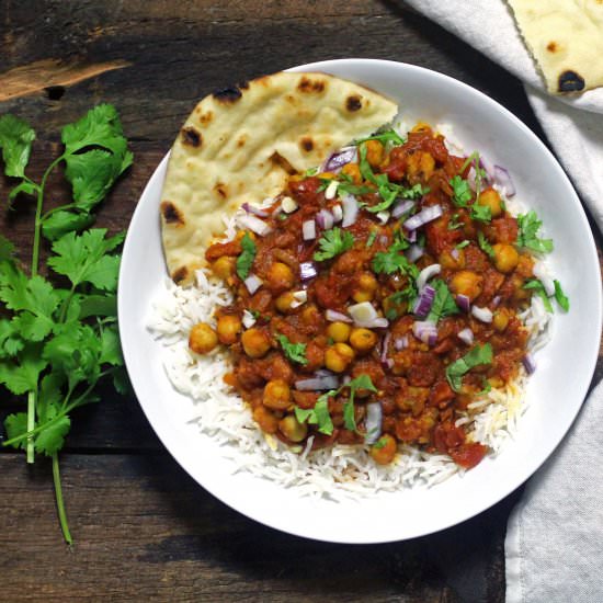 Spicy Channa Masala (VG, V, GF)