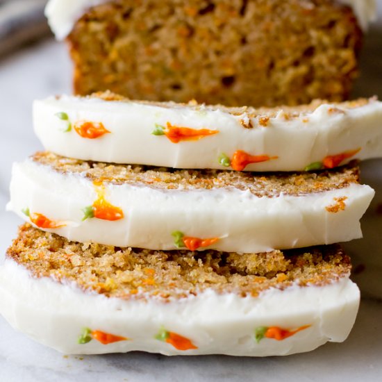 Cute Carrot Cake Loaf