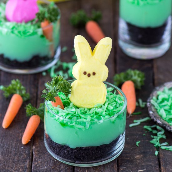 Peeps Bunny Pudding Cups