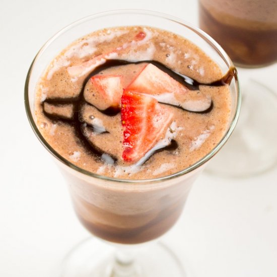 Chocolate Covered Strawberry Shake