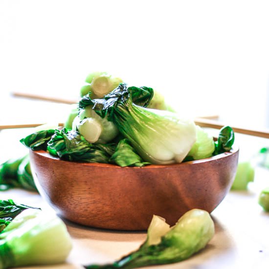 Simple Baby Bok Choy