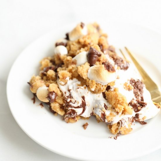 Peanut Butter S’mores Pie