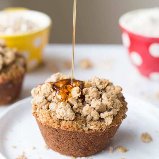 Banana Bread Carrot Cake Muffins