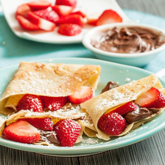 sweet crepes