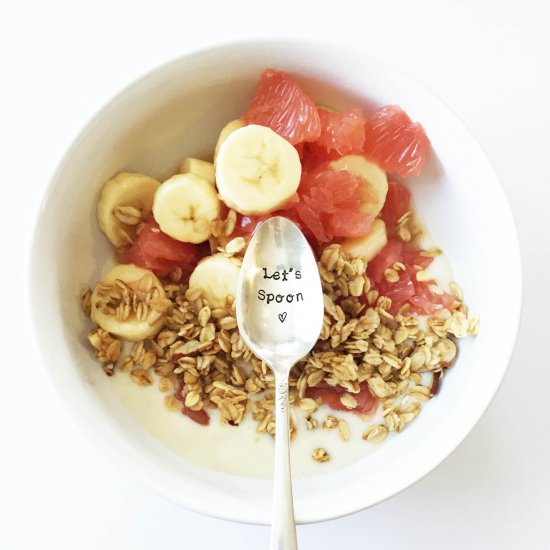 Grapefruit & Banana Breakfast Bowl