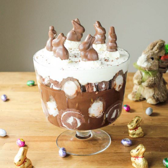 Creme Egg Easter Chocolate Trifle