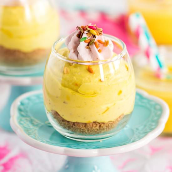 Thandai Cheesecake Mousse