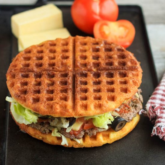 Gluten Free Waffle Sandwich