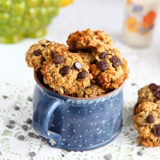 Oatmeal Coconut Breakfast Cookies