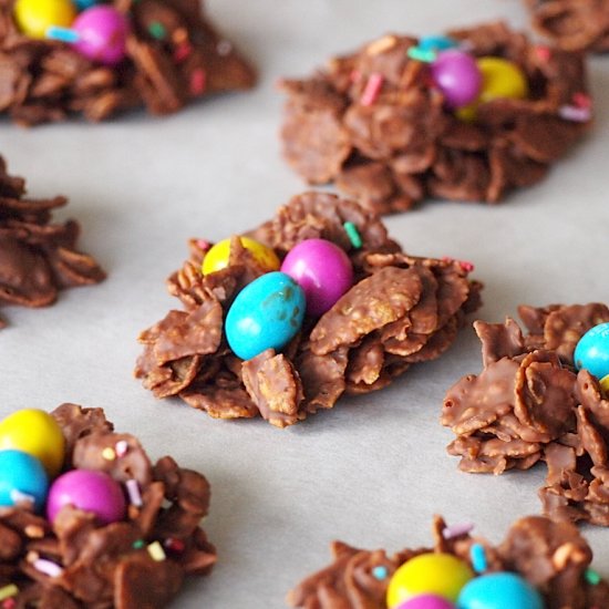 Easter Chocolate Baskets