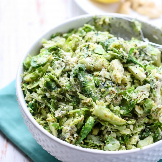 Stovetop Shredded Brussels Sprouts