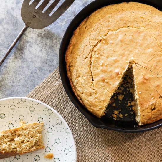 perfect skillet cornbread