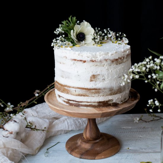 Vegan Matcha Tres Leches Cake