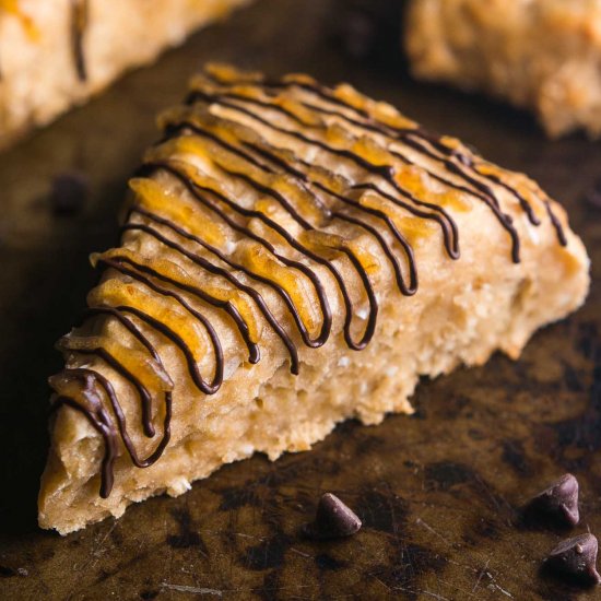 Healty Samoa Cookie Scones