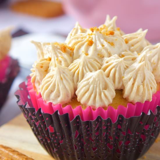 Earl Grey Tea & Cookie Cupcakes